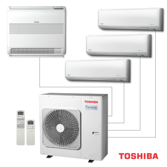 Външно тяло на мултисплит система Toshiba RAS-4M27G3AVG-E