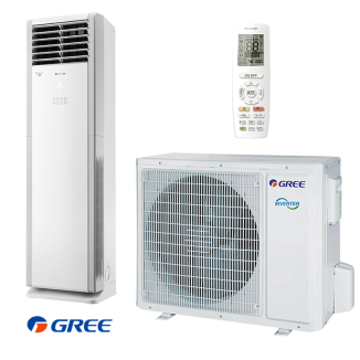 Колонен климатик Gree GVH55ALXM-M6DNC7A - трифазен