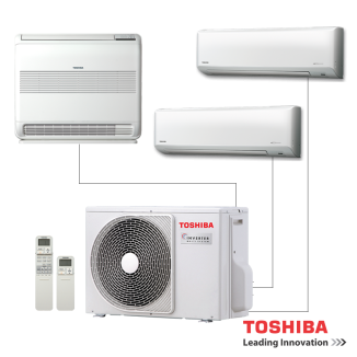 Външно тяло на мултисплит система Toshiba RAS-3M18G3AVG-E