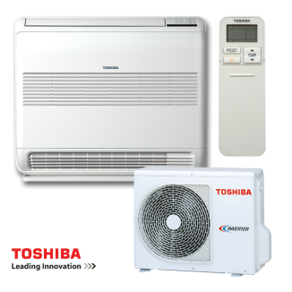 Инверторен климатик Toshiba Bi-flow RAS-B13J2FVG-E1 + RAS-13J2AVSG-E - подов тип