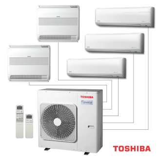 Външно тяло на мултисплит система Toshiba RAS-5M34G3AVG-E