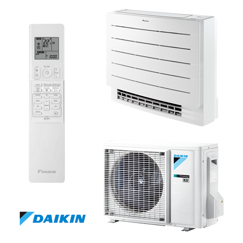 Инверторен климатик Daikin Perfera FVXM35A9 + RXM35R - подово тяло