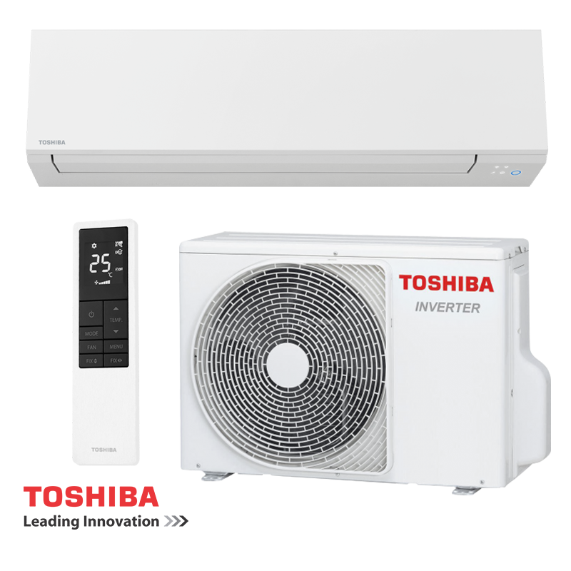 Инверторен климатик Toshiba Shorai Edge RAS-B24G3KVSGB-E + RAS-24J2AVSG-E1 - черен