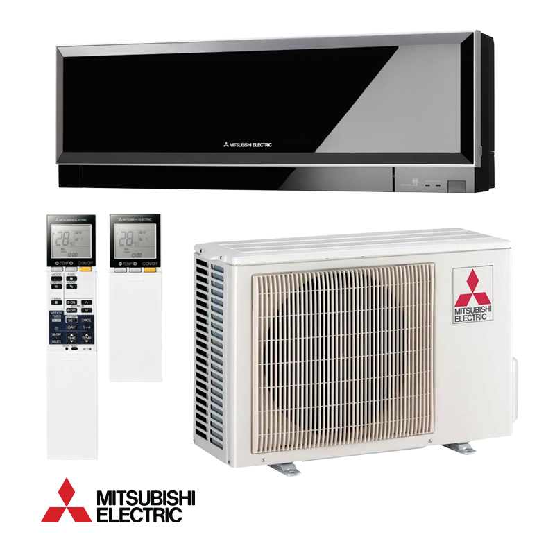 Инверторен климатик Mitsubishi Electric MSZ-EF25VGKB + MUZ-EF25VG