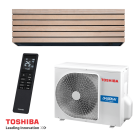 Инверторен климатик Toshiba Super Daiseikai 10 WOOD RAS-B13S4KVDG-E / RAS-13S4AVPG-E